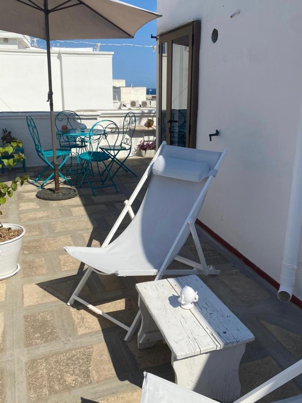 莫诺波利Casa Vacanze Il Mare Tra I Tetti - Relaxing Terrace & Sea View别墅 外观 照片